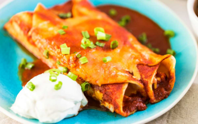 Enchilada de pollo